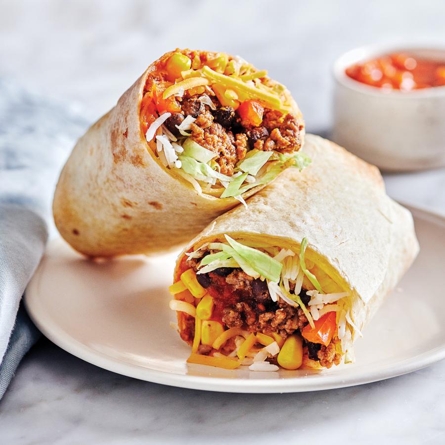 Préparez votre propre burrito