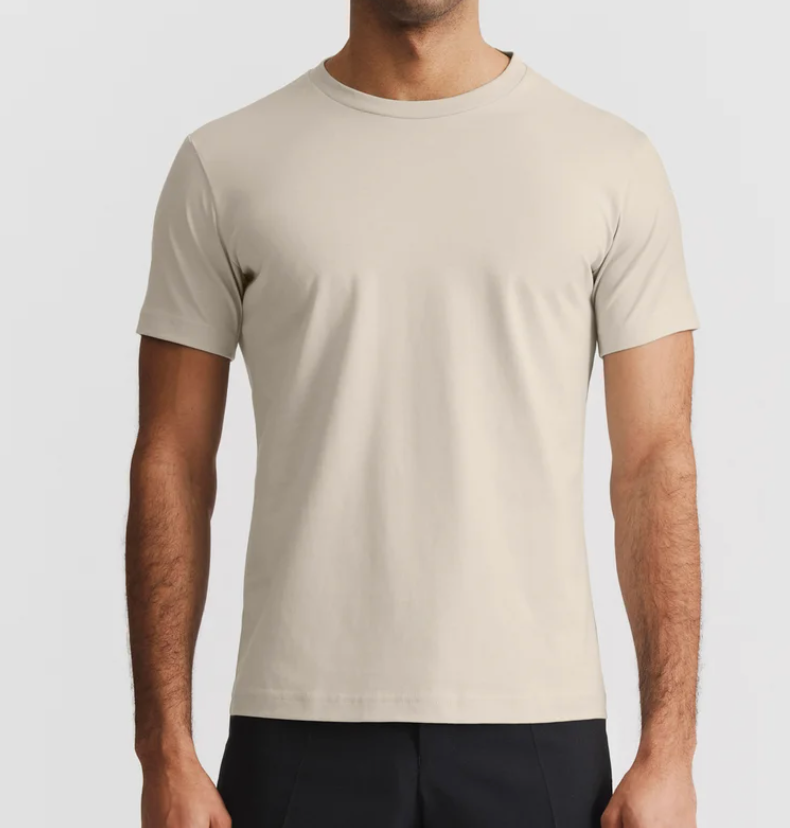 Parchment Cotton T-Shirt