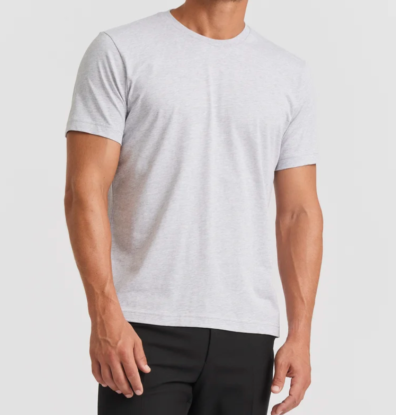 Grey Cotton T-Shirt